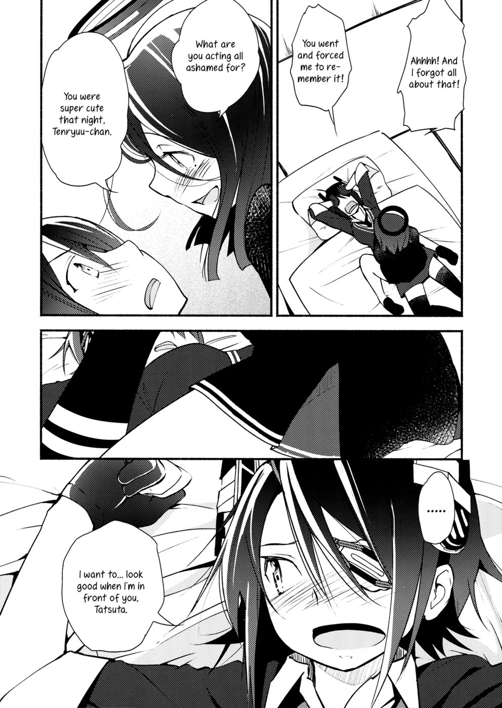 Hentai Manga Comic-Because You're Kind, Tenryuu-chan-Read-9